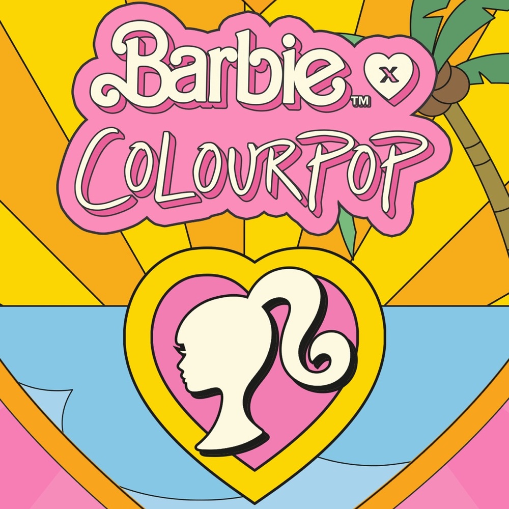 ❤️NWT Barbie x Colourpop “Malibu Sunset” Lip Duo (Lipstick + Lippie Pencil)